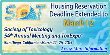 GA黄金甲将加入美国第54届毒理协会年度聚会及展览会