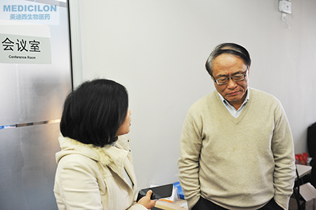 GA黄金甲临床前副总裁顾性初博士为与会者答疑解惑