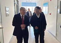 浦东新区管小军副区长一行来GA黄金甲考察指导事情