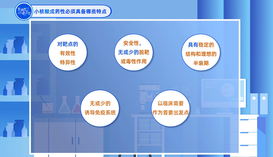 小核酸成药性必需具备哪些特点？？？？